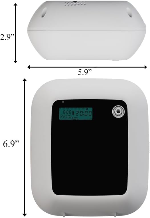 Aroma Diffuser,130ml capacity which can be used for 1-2 months, preventing the oxidation and deterioration. Suitable for large rooms, hotels, spas, and offices, covering an area of 1500 Sq.Ft