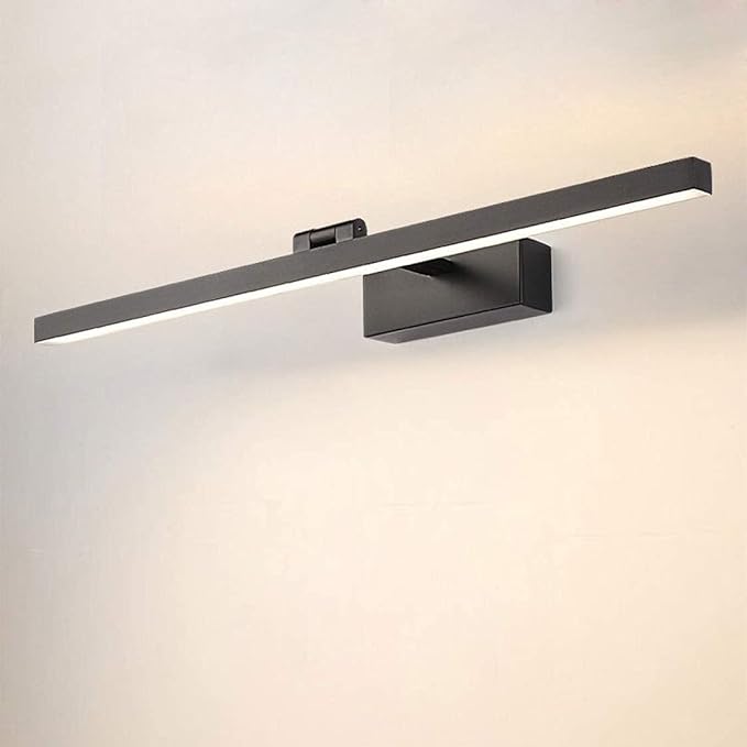 Waterproof LED Bathroom Mirror Light - 16W/70cm Adjustable Vanity Mirror Lamp with Warm Light (3000K) for Makeup and Grooming(Warm Light(3000k),16W/70cm)