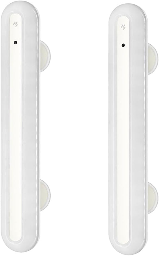 15" Vanity Lights for Mirror, Rechargeable Battery Operated Mirror Lights with Remote Control, 3 Temp&Adjustable Brightness Makeup Light, Cordless Lighting for Vanity Desk (White-2Pack)