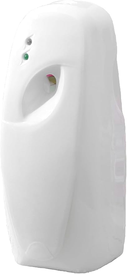 FIRSTONE Automatic Air Freshener Spray Dispenser for Bathroom Restaurant Wall Mounted or Free Standing, White