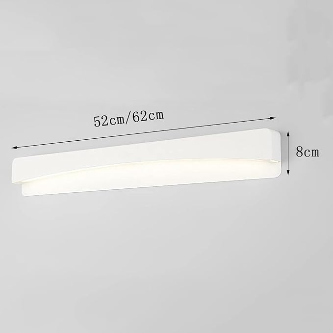 Vanity Lighting Vanity Mirror Light, Bathroom Makeup Light, Led Waterproof Bathroom Mirror with Lights, Wall Front Lamp, Neutral Light Bath Lights, 52cm (62cm)