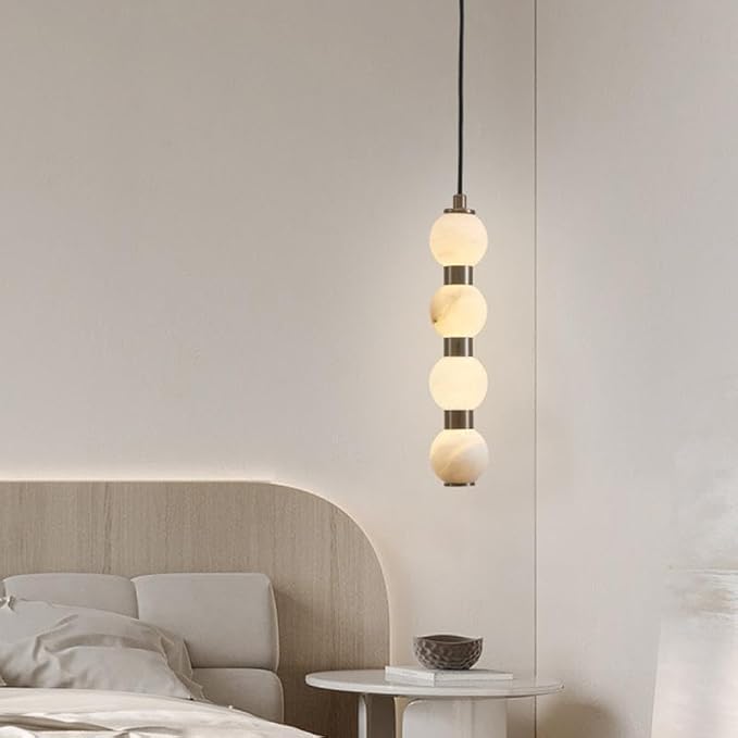 Pendant Lights, Modern Home Decor led Lights Pendant Light Lamps forstaircase Chandeliers for Living Room Hanging Indoor Lighting(Gold 6 Head,Cold White)