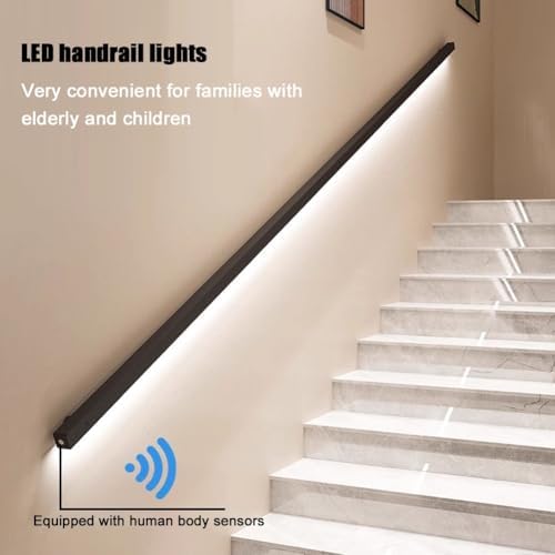 LED Stair Lights - Motion Sensor Safe Lighting for Indoor Stairs, Hallways & Corridors - Bright Illumination for Home Safety & Convenience in Villas and Apartments