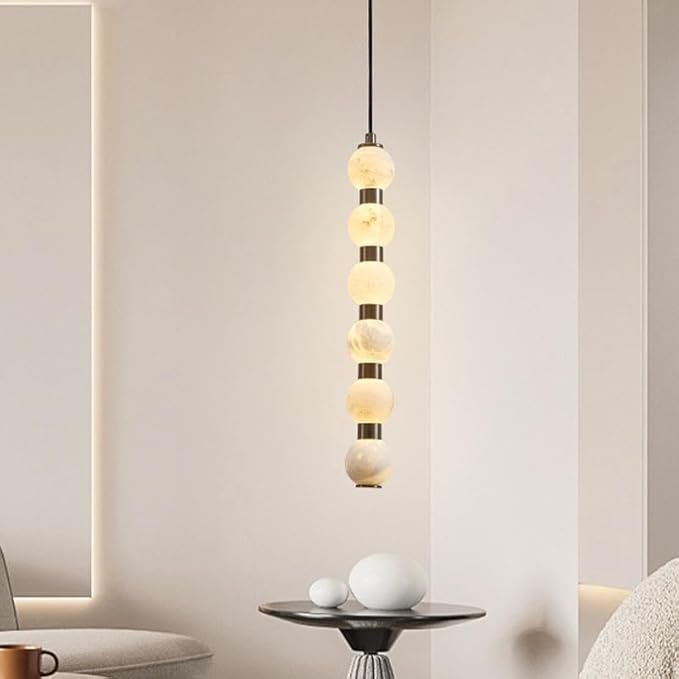 Pendant Lights, Modern Home Decor led Lights Pendant Light Lamps forstaircase Chandeliers for Living Room Hanging Indoor Lighting(Black 12 Head,RC Remote dimming)