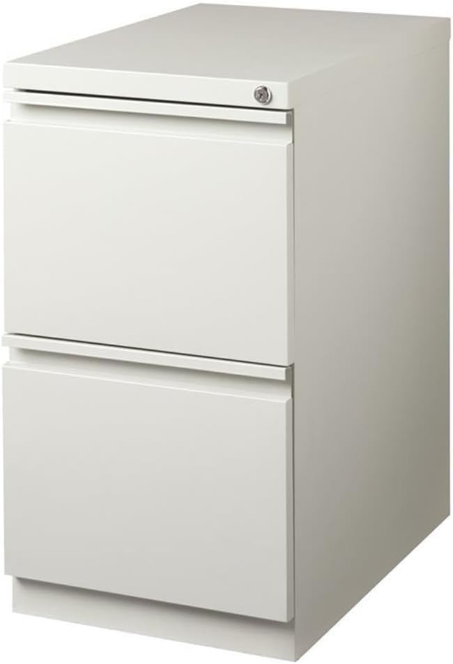 Pemberly Row 2 Drawer Mobile File Cabinet File in Light Gray