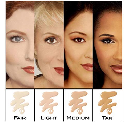 EVE PEARL HD Liquid Foundation Treatment Every Day Long Lasting Make Up Hydrates Aging Skin Fresh Natural Matte Cover Minerals Makeup (Medium)