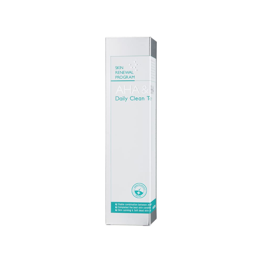 MIZON AHA&BHA Daily Clean Toner, Daily Peeling Toner, Smooth Skin, Removes Dead Skin, Healthy Skin, Korean Skincare (5.07 Fl oz)