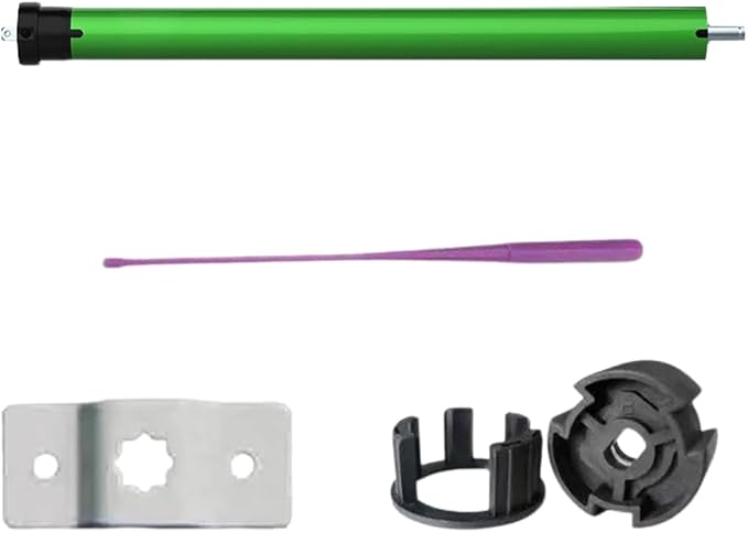 Electric Roller Shade Motor 120V Hardwired Tubular Motor Kit, High Torque Heavy Duty Blind Drive for 1.57”/2” Tube, Mechanical Limit (Switch Control) (6.0 N.m for Φ40mm (1.57") Octagonal Tube)