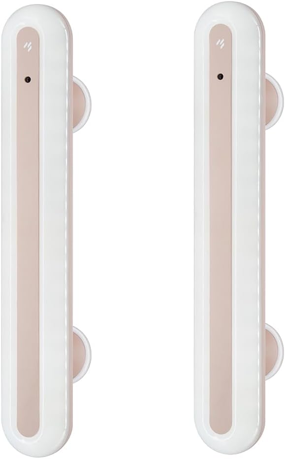 15" Vanity Lights for Mirror, Rechargeable Battery Operated Mirror Lights with Remote Control, 3 Temp&Adjustable Brightness Makeup Light, Cordless Lighting for Vanity Desk (Pink-2Pack)