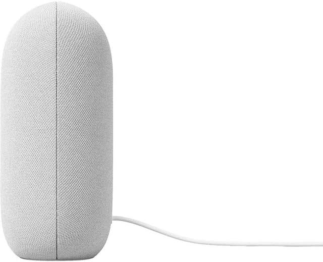 Google Audio Bluetooth Speaker with Keychain LED - Wireless Music Streaming - Chalk