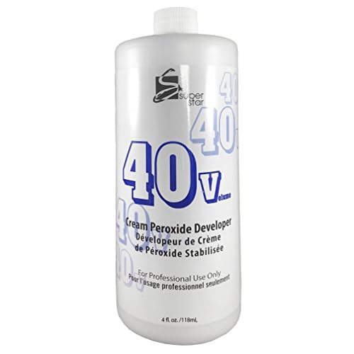 Super Star Cream Peroxide Developer, 4 Ounce