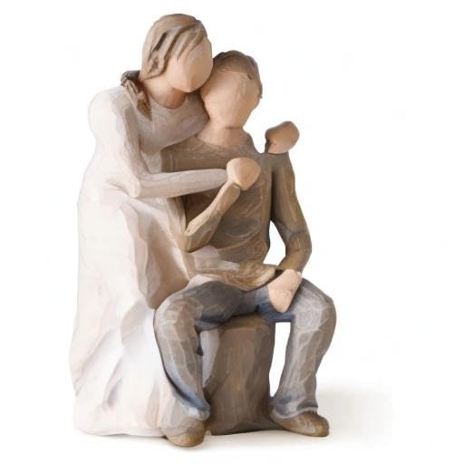 Willow Tree You and Me, Sculpted Hand-Painted Figure (Lighter Skin Tones & Hair Color)