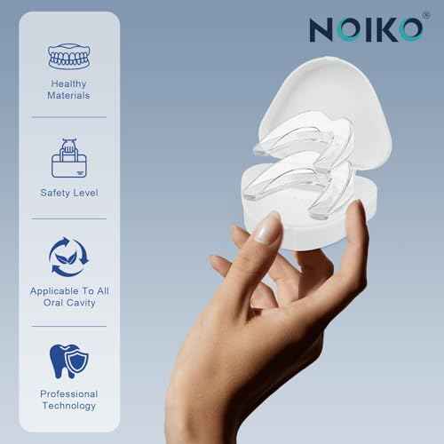 Mouth Guard for Grinding Teeth at Night, Mouth Guard for Clenching Teeth at Night Upgraded Safety EVA Material, Night Guards for Teeth Grinding, Anti Grinding Guard for Adult with 6 Cleaning Tablets