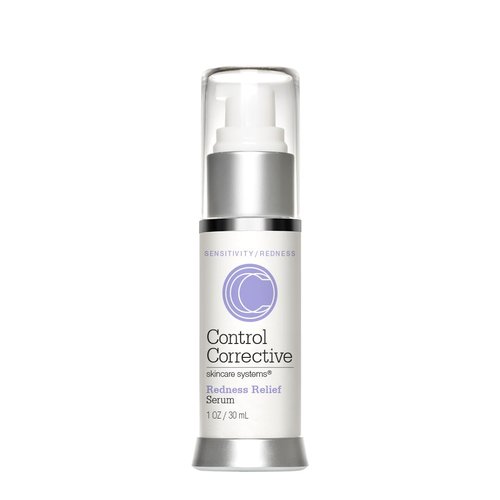 CONTROL CORRECTIVE Redness Relief Serum, 1 Oz - Botanical Extracts & Skin Balancing Vitamins, Calms, Hydrates & Strengthens Sensitive Skin, No Parabens Or Synthetic Dyes, Japanese Green Tea, Soothing