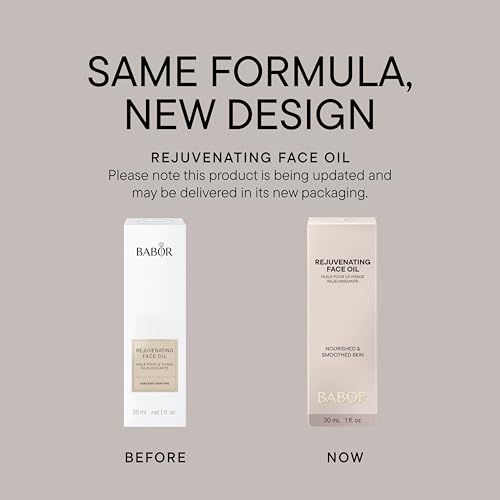BABOR Classics Rejuvenating Face Oil, Soothing Face Oil for All Skin, For a Youthful Glow, Vegan Formula, Alcohol, No Parabens, 30 ml