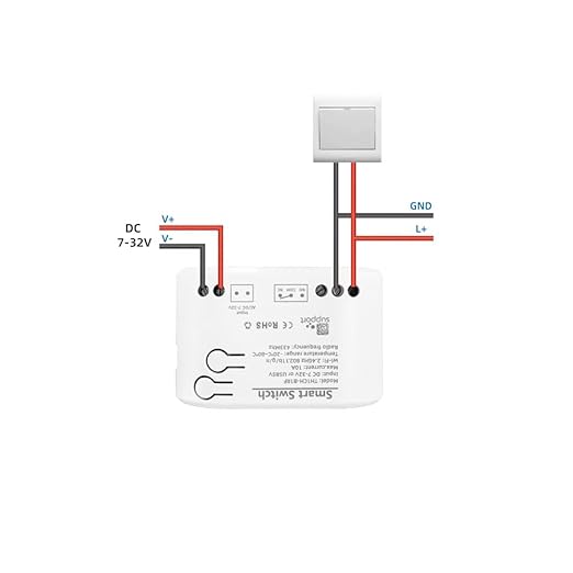 WiFi Wireless Temperature Controller,ewelink app Remote Dry Contact Smart Relay,Compatible with Alexa Google Assistant