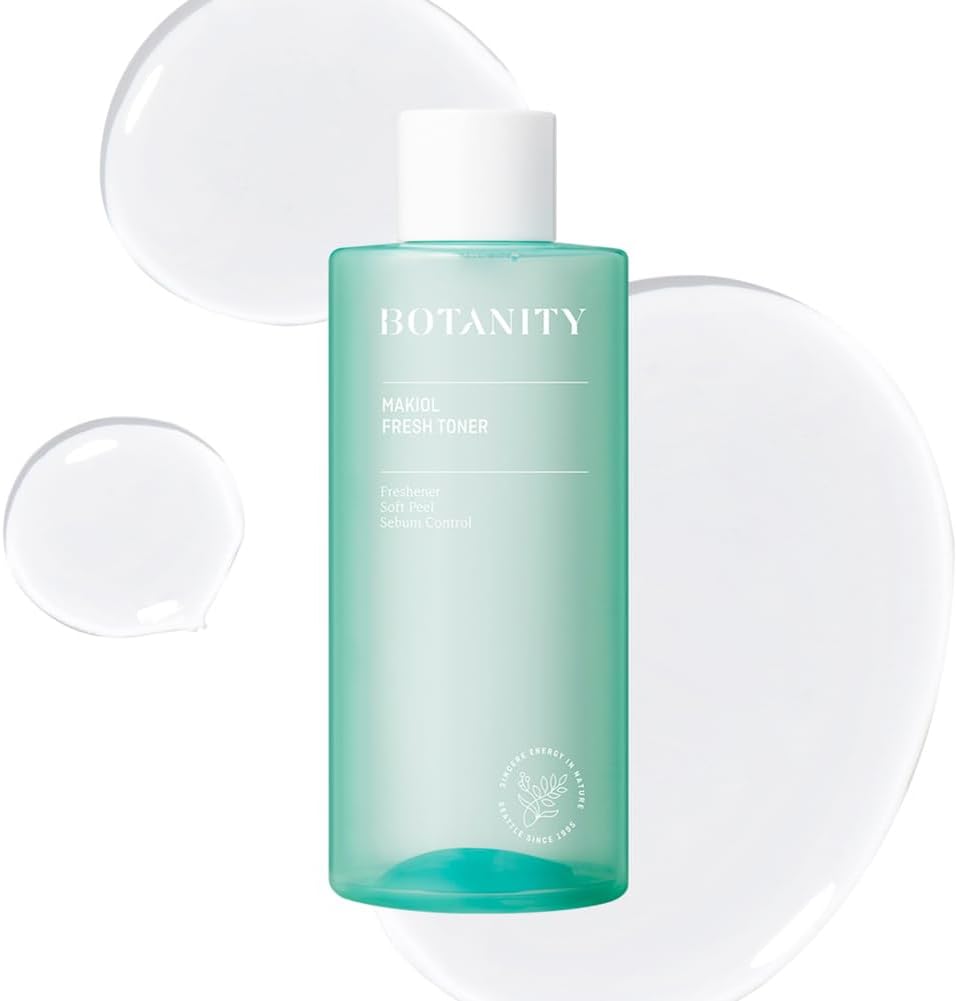 Makiol Toner | PHA | Cica Toner | Hydrating & Refreshing for Oily Skin | Sebum Control | Pore Refining | Acne Prone Sensitive Skin, Oily Skin | Cruelty-Free | 10fl oz