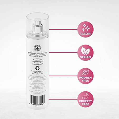 Instyle Fragrances | Body & Hair Mist | Marshmallow Cloud Scent | With Panthenol | CLEAN, Vegan, Paraben Free, Phthalate Free | Premium 8 Fl Oz Spray Bottle
