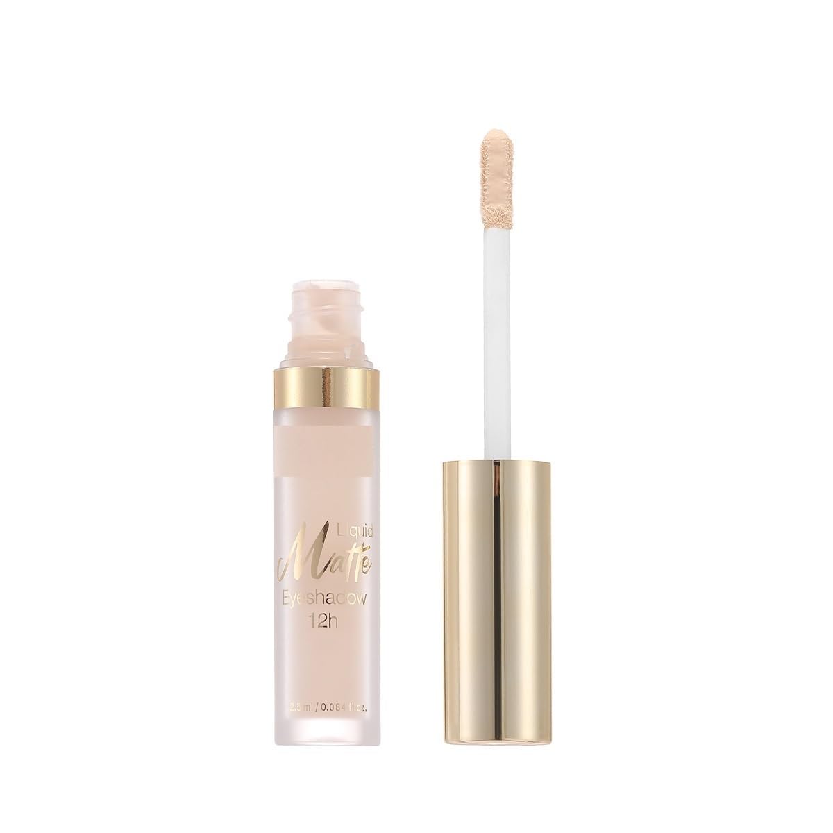 MAEPEOR Matte Liquid Eyeshadow 10 Colors Naked Smooth Creamy Eyeshadow Long Lasting and Waterproof Lightweight Cream Eye Shadow (P02 Cedar)