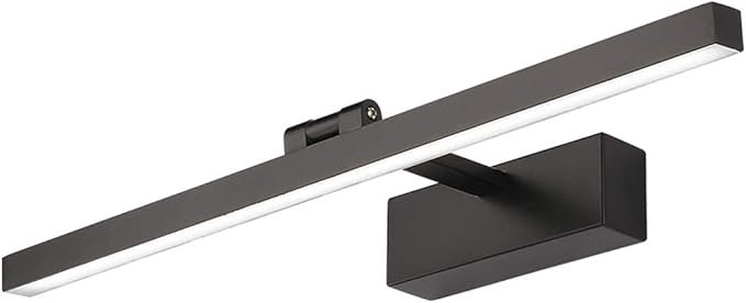 Waterproof LED Bathroom Mirror Light - 16W/70cm Adjustable Vanity Mirror Lamp with Warm Light (3000K) for Makeup and Grooming(Cold Light(6000k),24W/110cm)