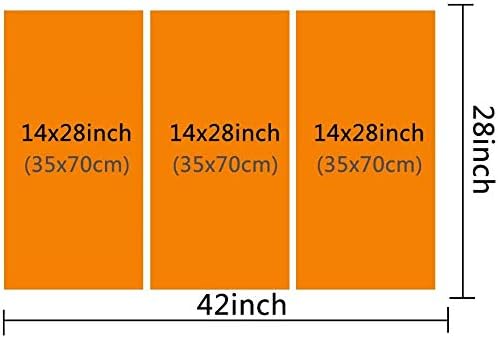 Framed Wall Art for Living Room 3 Piece Security Concept Pictures Print on Canvas for Living Room Decoration, Artificial Intelligence Artwork Gallery-Wrapped Ready to Hang, 42" Wx28 H