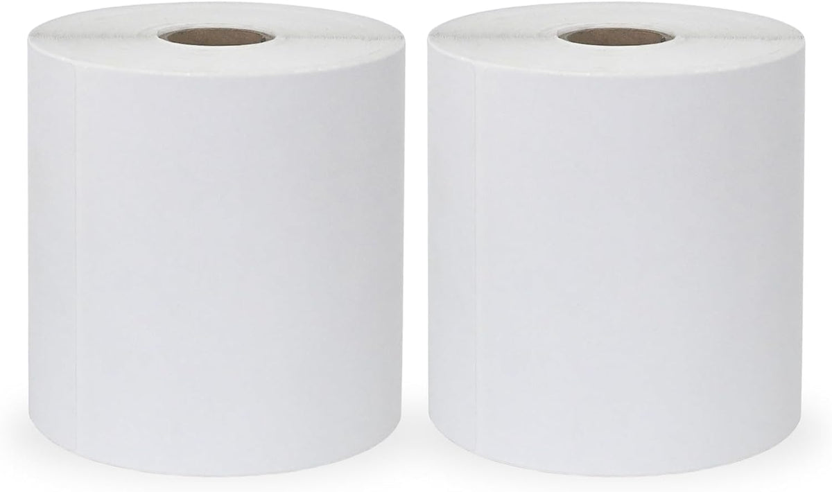 DGBDPACK 4"x6" Direct Thermal Shipping Labels 600 Lables/2 Roll (300 Pcs per Roll) Compatible with Zebra Rollo Beeprt Printer Permanent Adhesive
