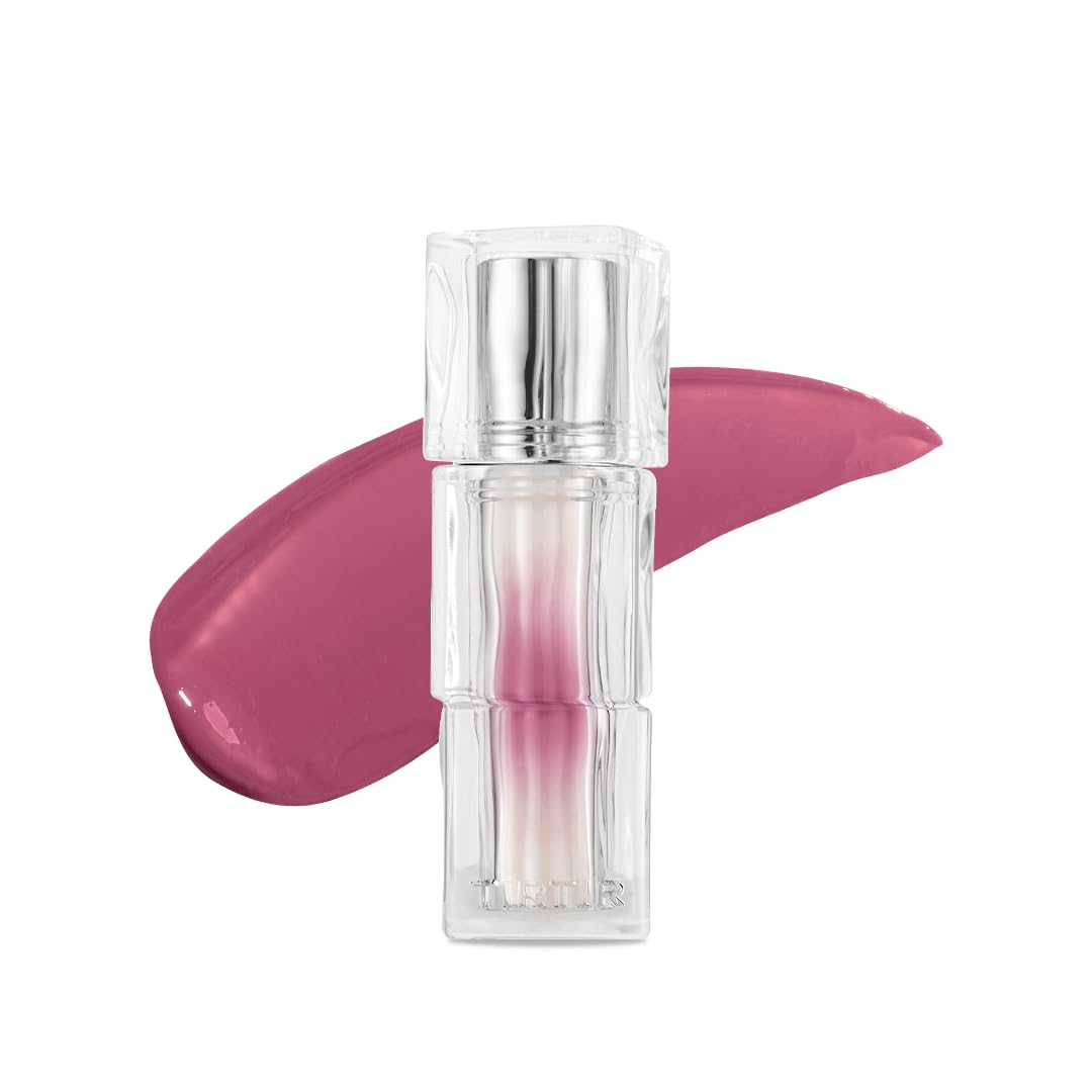 TIRTIR [*Mini Size Waterism Tinted Lip Gloss #30 Mauve Blush, 0.06 Fl Oz â Kiss Ready Lipgloss, 12H Long Lasting Non Sticky Natural Tinted Glow Korean Multiuse Cheek and Lip Tint for Women gift