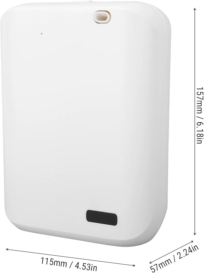 Fdit Smart Scent Air Machine, Wall Mounted Commercial Fragrance Diffuser with App Control for Hotels Offices and Spas, Near Silent Operation with Adjustable Scent Strength (White)