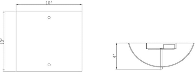 Grafton Integrated LED Wall Sconce, Satin Nickel – Design House, 578575
