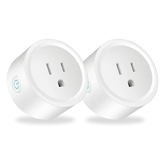 Osprey Smart Plug, Wi-Fi Outlet Socket, Compatible with Alexa and Google Home, Automate APP, Timer Function, Voltage Measurement Function, 2.4GHz Wi-Fi Only, No Hub Required, 16A (2 pcs)