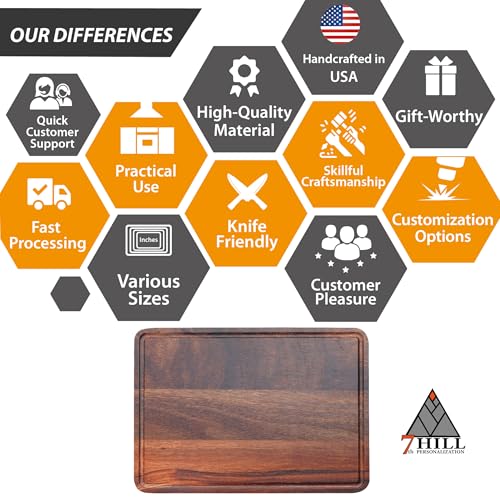 Wedding Gifts for Couples, Personalized Cutting Boards, 2025 Couple Gifts for Engagement, Housewarming, Anniversary, Halloween, Thanksgiving and Christmas, Custom Cutting Boards Presents to New Home