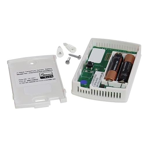 Trane Part# ZSENS930AW00MA Wireless Remote Indoor Z-Wave Temperature/Humidity Sensor use with Nexia HVAC ComfortLink Control System, Wi-Fi thermostats, Controllers or Zone Sensor