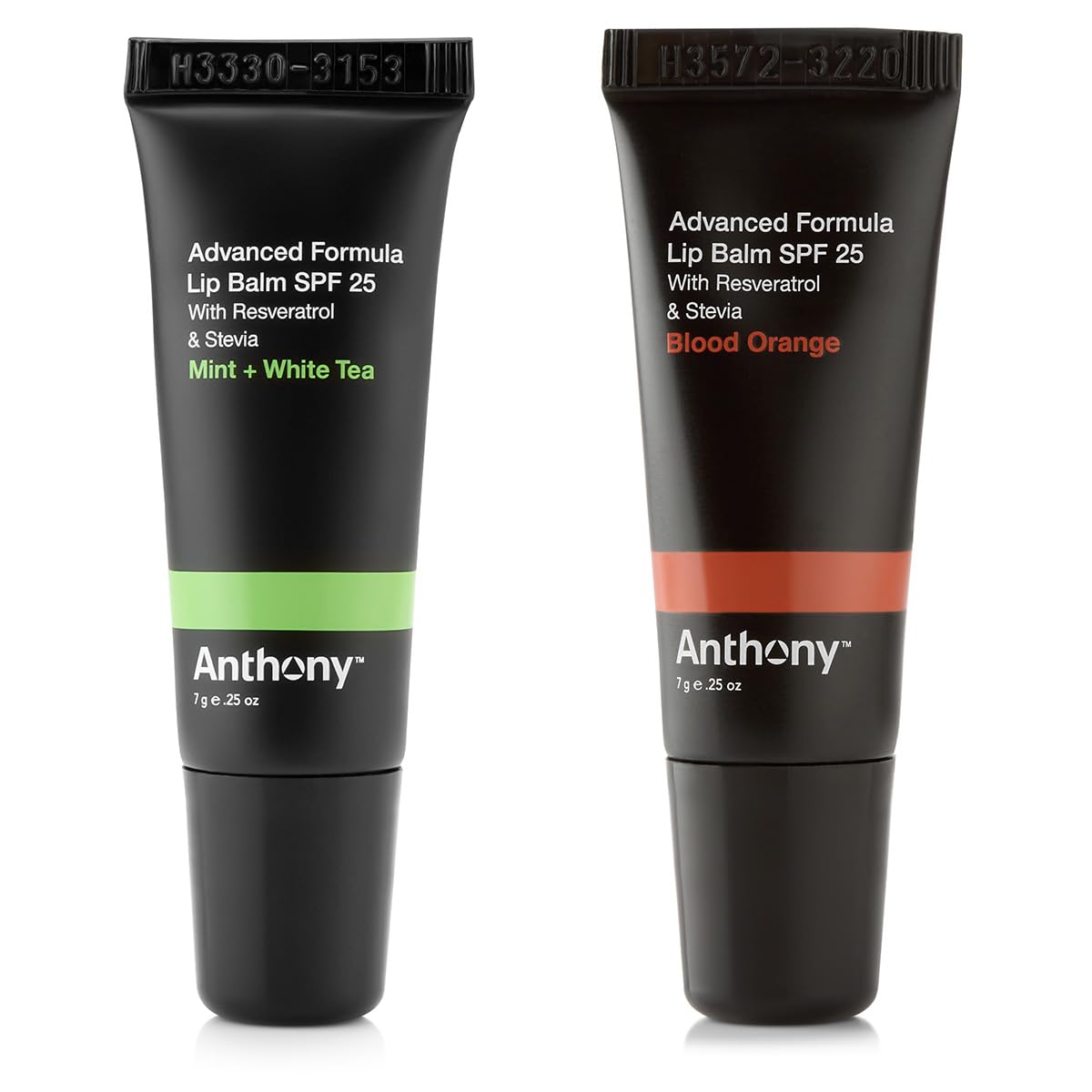 Anthony 25 SPF Lip Balm with Sunscreen for Lips â Contains Green Tea Extract, Shea Butter & Vitamin E â Moisturizing Repair Care Treatment for Chapped & Dry Lips 2-Pack