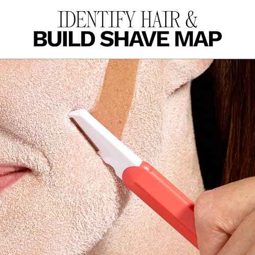JILL Original Hair Identifying Spray ? Dermaplaning & Facial Hair Prep Mist for Women, Highlights Fine Peach Fuzz & Stubble for Precise Shaving & Exfoliation, 2 fl oz