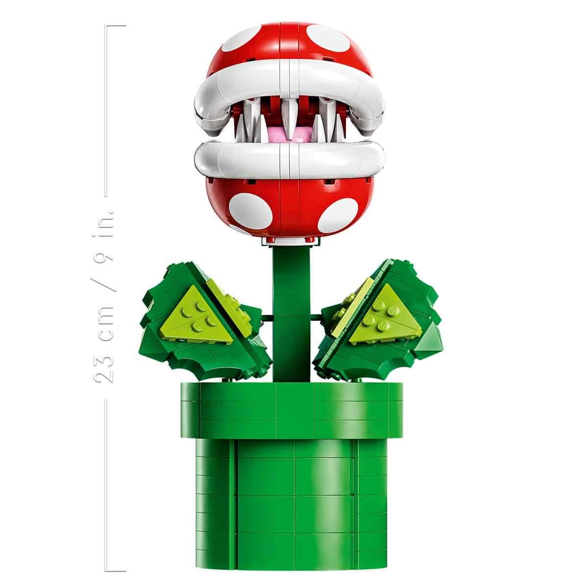 LEGO Super Mario Piranha Plant, Build and Display Super Mario Brothers Collectible for Adults and Teens, Authentically Detailed Posable Figure, Birthday Gift for Gamers and Super Mario Fans, 71426
