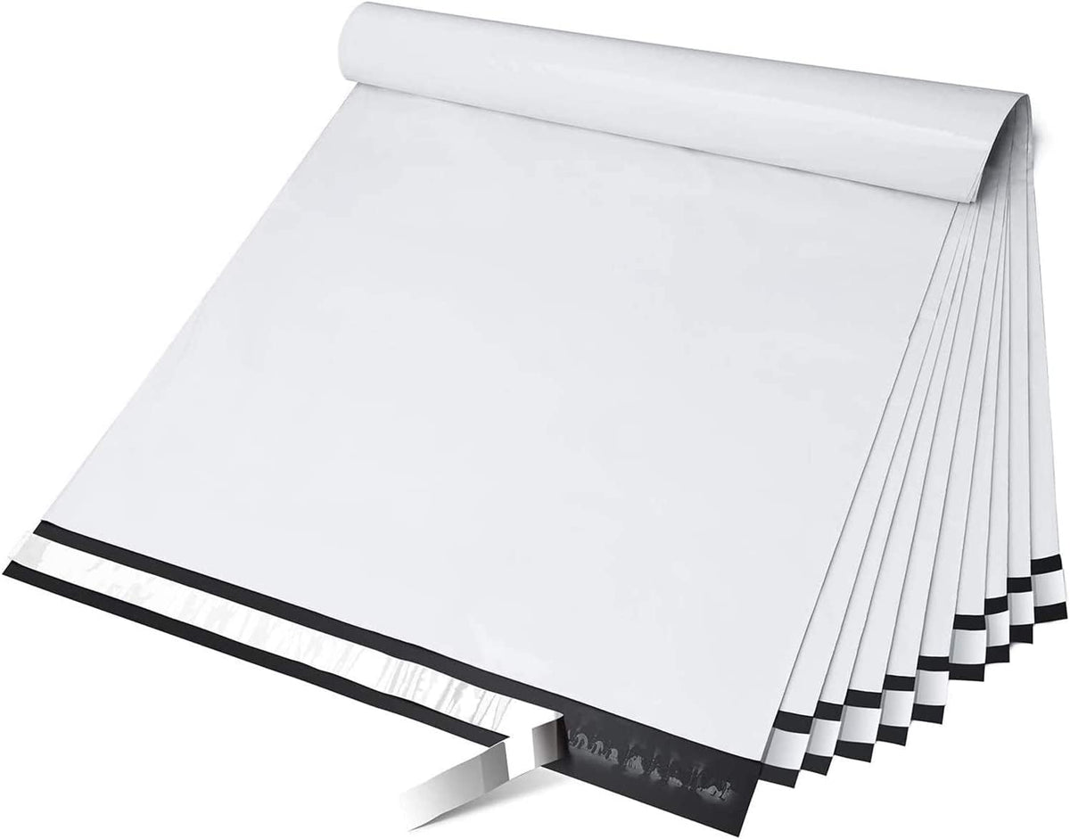 Fuxury Poly Mailers Large 19x24” 50 Pack, XL Shipping Package Envelopes,Strong Adhesive Sealing, Waterproof Postal Mailing Bags for Clothing, Return, Accessories