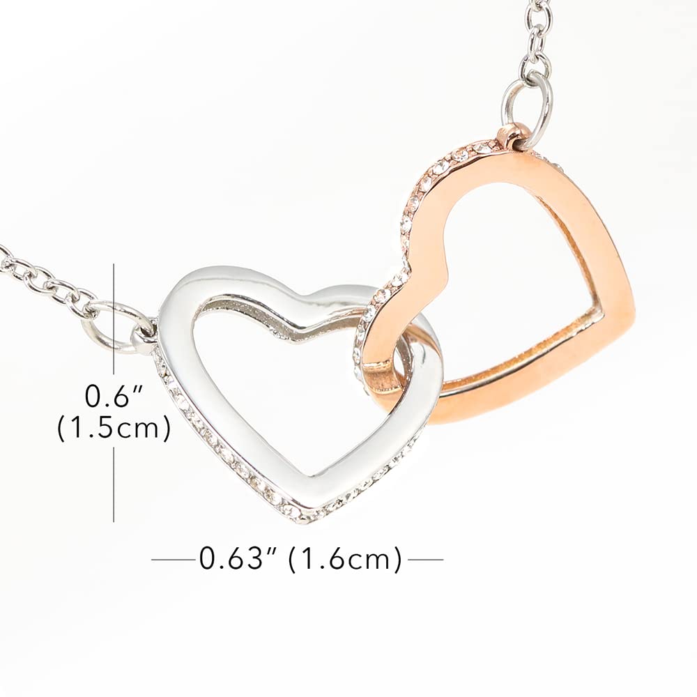 Larvincy Granddaughter Gifts From Grandma Grandpa - To My Granddaughter Necklace With Heartfelt Message & Elegant Box, Jewelry Gift For Birthday, Graduation, Valentines, Mothers Day, Christmas & More