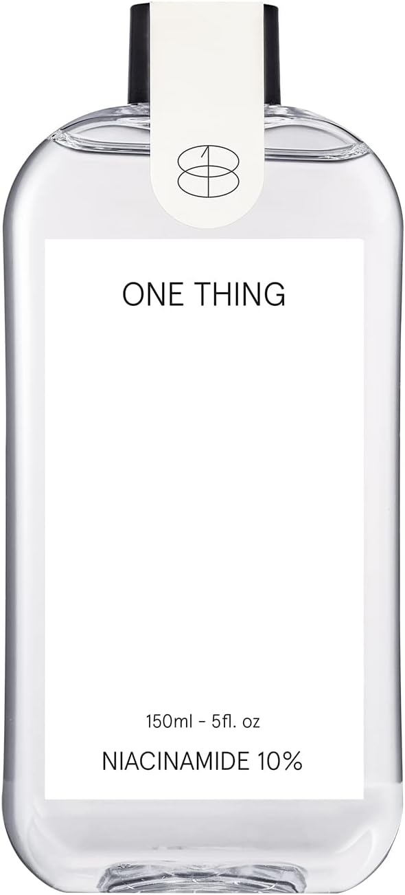 ONE THING Niacinamide 10% Toner 5.07 Fl Oz | Vitamin B3 Hydrating Revitalizing Soothing Facial Daily Essence Dull, Oily Skin | Discoloration, Redness, Acne Scars Relief, Uneven Tone | Korean Skin Care