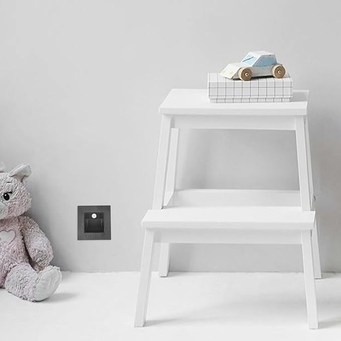 Motion Sensor Led Step Lights for Stairs Hallways and Aisles Indoor and Outdoor Warm Soft Lighting Smart Sensor Activated Sturdy and Design