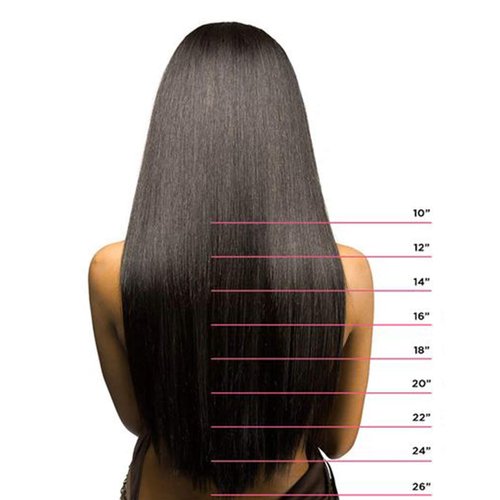 Real Clip in Hair Extensions Black 8 Pieces - Premium Womens Straight Double Weft Thick Remy Hair Extensions Clip in on Human Hair for Long Hair (20" / 20 inch, #1, 122 grams/4.3 Oz)