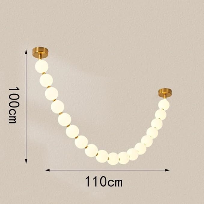 Modern Chandelier, Modern Home Decor led Lights Pendant Light Lamps for Living Room Chandeliers for Dining Hanging Indoor Lighting(A 18 Heads,RC Remote dimming)