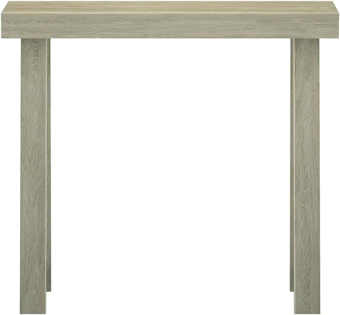 Plank+Beam Solid Wood Console Table, 36 Inch, Sofa Table, Narrow Entryway Table for Hallway, Behind The Couch, Living Room, Foyer, Easy Assembly, Seashell