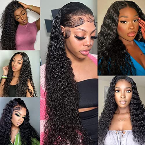 30 inch 10A Grade 1 Bundle kinky curly Human Hair Extension water Unprocessed Brazilian Virgin Hair water wave curly Natural Color