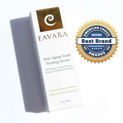 Organic Anti Aging Eye Cream and Anti Wrinkle Face Serum