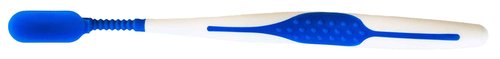 Mouth-Mate Large Oval Oral Hygiene and Tooth Brushing Aid with Unique Bendable Handle and Soft Tip to Improve Comfort, 10 Pack