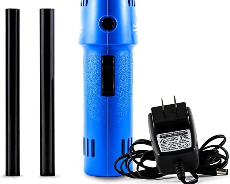 O2 Hurricane Compressed Air Duster – Powerful 200 MPH Cordless Compressed Air Cleaner, Rechargeable Mini Dust Fan Electric Blower for Computer, Keyboard, Electronics, Car Detailing Cleaning