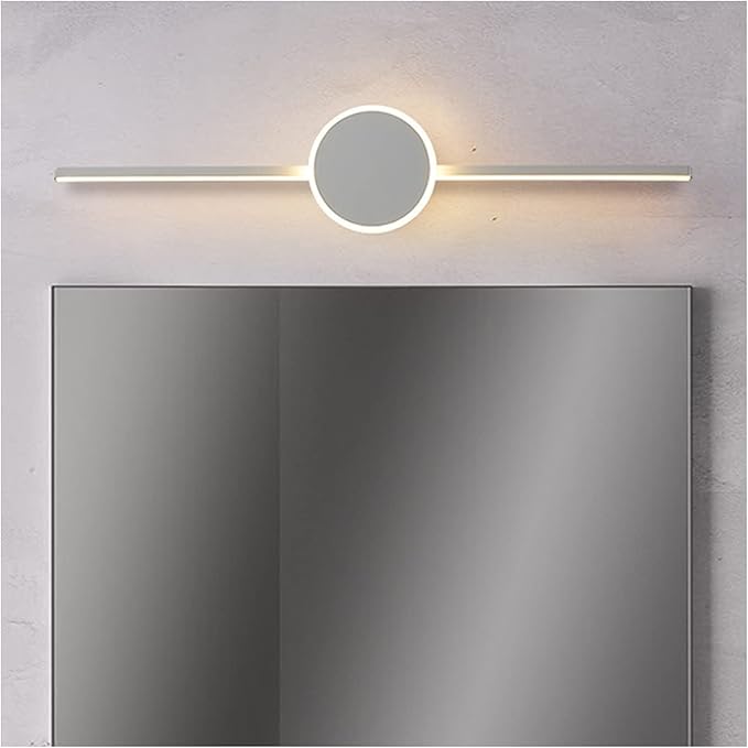 Wallps,Mertnk Bath Mirrorps Led Vanity Light Bathroom Waterprooffog Mirror Front Light Modern Home Lightifixture Wallp Make-Up Mirror Light Wall Light/White Light/61Cm