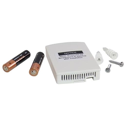 Trane Part# ZSENS930AW00MA Wireless Remote Indoor Z-Wave Temperature/Humidity Sensor use with Nexia HVAC ComfortLink Control System, Wi-Fi thermostats, Controllers or Zone Sensor