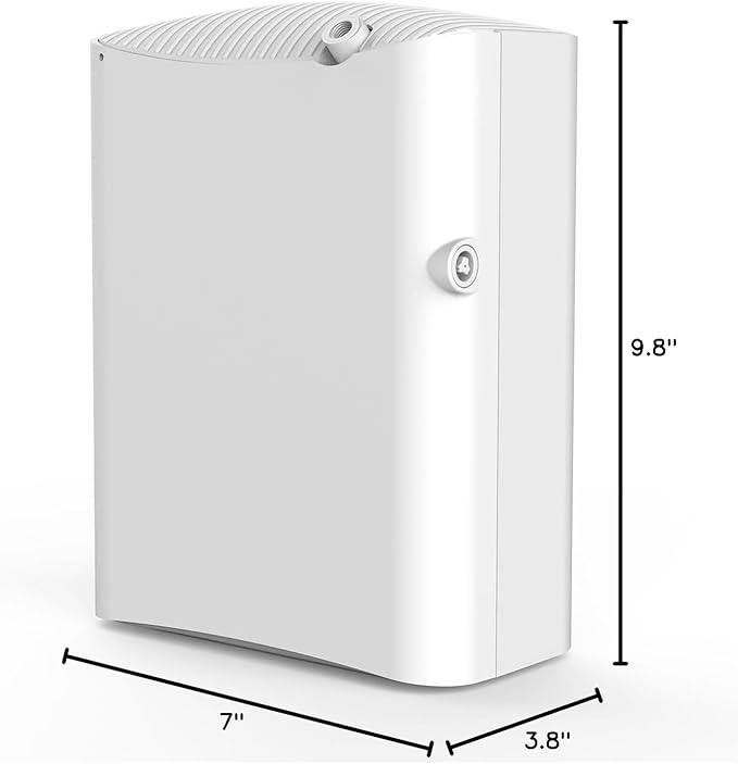 Smart Scent Air Machine for Home, HVAC Scent Diffuser for Essential Oils with Cold-Air Diffusion System, Waterless Aromatherapy Diffuser 500ml Covers Up to 4500 Sq.Ft, White