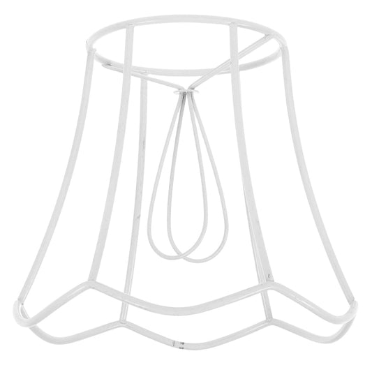 HOLIDYOYO Multi-Functional Lampshade Frame for E27 Bulb Diy Wire Lamp Shade Stand Compatible with Table Lamps and Pendant Lights Minimalist Metal Cage for Home Lighting